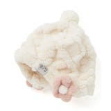 花星フワフワモチーフ耳当て付きボンボンニット帽ベビー | SLAP SLIP | 詳細画像4 