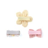 いろいろお花リボンヘアピン3点アソートベビー | SLAP SLIP | 詳細画像8 