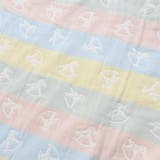 【お揃い】コットンクマ木馬総柄3重ガーゼおくるみベビー | SLAP SLIP | 詳細画像11 