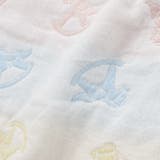 【お揃い】コットンクマ木馬総柄3重ガーゼおくるみベビー | SLAP SLIP | 詳細画像14 