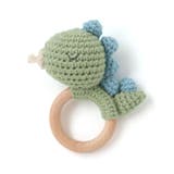 アイスクリームクマウサギアニマル恐竜かぎ編みモチーフ付き歯がためベビー | SLAP SLIP | 詳細画像10