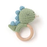 アイスクリームクマウサギアニマル恐竜かぎ編みモチーフ付き歯がためベビー | SLAP SLIP | 詳細画像11
