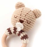 アイスクリームクマウサギアニマル恐竜かぎ編みモチーフ付き歯がためベビー | SLAP SLIP | 詳細画像17