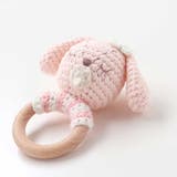 アイスクリームクマウサギアニマル恐竜かぎ編みモチーフ付き歯がためベビー | SLAP SLIP | 詳細画像8