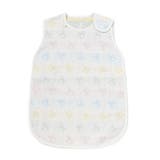 ブルー系(木馬) | 【お揃い】コットンクマ木馬総柄3重ガーゼスリーパーベビー | SLAP SLIP