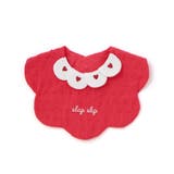 ハート刺しゅう襟付きスカラップスタイベビー | SLAP SLIP | 詳細画像3 