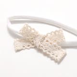 ふわふわフラワー+レースリボンヘアカチューム2点セットベビー | SLAP SLIP | 詳細画像12 