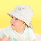 アニマルクマクジラ恐竜日よけ付きハットベビー(46~48cm) | SLAP SLIP | 詳細画像4 