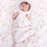 ピンク系 | 【お揃い】モチーフ総柄ガーゼスリーパーベビー | SLAP SLIP