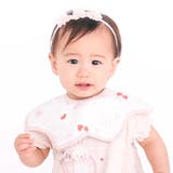 ピンク系 | 【お揃い】モチーフ総柄ガーゼスタイベビー | SLAP SLIP