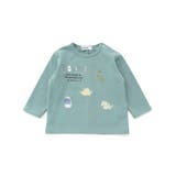 グリーン | 恐竜背びれつきTシャツベビー(70~80cm) | SLAP SLIP