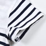 【お揃い】アニマルプリントマルチボーダー半袖ロンパースベビー(60~80cm) | SLAP SLIP | 詳細画像10