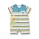 【お揃い】アニマルプリントマルチボーダー半袖ロンパースベビー(60~80cm) | SLAP SLIP | 詳細画像12