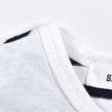 【お揃い】アニマルプリントマルチボーダー半袖ロンパースベビー(60~80cm) | SLAP SLIP | 詳細画像7