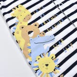 【お揃い】アニマルプリントマルチボーダー半袖ロンパースベビー(60~80cm) | SLAP SLIP | 詳細画像9