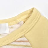 恐竜パッチ刺しゅうボーダー柄ラグラン2WAYロンパースベビー(50~70cm) | SLAP SLIP | 詳細画像11