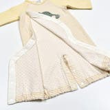 恐竜パッチ刺しゅうボーダー柄ラグラン2WAYロンパースベビー(50~70cm) | SLAP SLIP | 詳細画像15