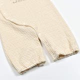 恐竜パッチ刺しゅうボーダー柄ラグラン2WAYロンパースベビー(50~70cm) | SLAP SLIP | 詳細画像16