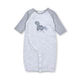 恐竜パッチ刺しゅうボーダー柄ラグラン2WAYロンパースベビー(50~70cm) | SLAP SLIP | 詳細画像17