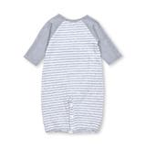 恐竜パッチ刺しゅうボーダー柄ラグラン2WAYロンパースベビー(50~70cm) | SLAP SLIP | 詳細画像18