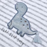 恐竜パッチ刺しゅうボーダー柄ラグラン2WAYロンパースベビー(50~70cm) | SLAP SLIP | 詳細画像20