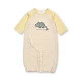 恐竜パッチ刺しゅうボーダー柄ラグラン2WAYロンパースベビー(50~70cm) | SLAP SLIP | 詳細画像8