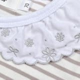 スカラップ縁刺しゅう襟付きボディミニベビー(70~80cm) | SLAP SLIP | 詳細画像18 