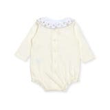 スカラップ縁刺しゅう襟付きボディミニベビー(70~80cm) | SLAP SLIP | 詳細画像4 