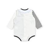 刺しゅう襟付き無地ボーダー柄切替ボディミニベビー(70~80cm) | SLAP SLIP | 詳細画像17 