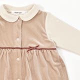 ドット柄ラメプリントベロア切り替えロンパース(70~80cm) | SLAP SLIP | 詳細画像12