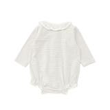 無地ボーダーレース襟付きボディミニベビー(70~80cm) | SLAP SLIP | 詳細画像14 