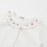 無地ボーダーレース襟付きボディミニベビー(70~80cm) | SLAP SLIP | 詳細画像6 