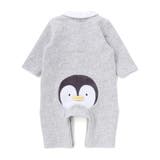 アニマルライオンクマペンギンおしりモチーフロンパースベビー | SLAP SLIP | 詳細画像12