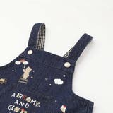 【お揃い】デニムチェックフロントプリントサロペットベビー(70~80cm) | SLAP SLIP | 詳細画像5