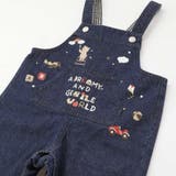 【お揃い】デニムチェックフロントプリントサロペットベビー(70~80cm) | SLAP SLIP | 詳細画像6