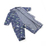 【お揃い】デニムツイル恐竜ロケット総柄ジャンプスーツベビー(70~80cm) | SLAP SLIP | 詳細画像11 