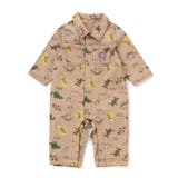 【お揃い】デニムツイル恐竜ロケット総柄ジャンプスーツベビー(70~80cm) | SLAP SLIP | 詳細画像15 