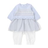 ブルー | チュールスカートベビーニットカバーオールベビー(70~80cm) | SLAP SLIP