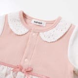 お花レース襟付きレーススカートドッキング2WAYオールベビー(50~70cm) | SLAP SLIP | 詳細画像11 