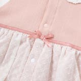 お花レース襟付きレーススカートドッキング2WAYオールベビー(50~70cm) | SLAP SLIP | 詳細画像12 