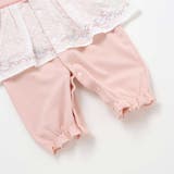 お花レース襟付きレーススカートドッキング2WAYオールベビー(50~70cm) | SLAP SLIP | 詳細画像15 