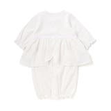 お花レース襟付きレーススカートドッキング2WAYオールベビー(50~70cm) | SLAP SLIP | 詳細画像5 