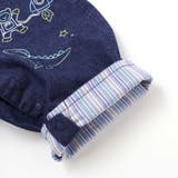 デニムツイルチェック切り替えサロペットベビー(70~80cm) | SLAP SLIP | 詳細画像11 