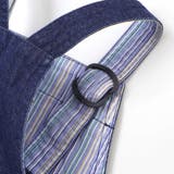 デニムツイルチェック切り替えサロペットベビー(70~80cm) | SLAP SLIP | 詳細画像7 