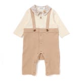 アニマルクマさんおしりパッチサロペット重ね着風カバーオールベビー(70~80cm… | SLAP SLIP | 詳細画像15 