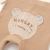 アニマルクマさんおしりパッチサロペット重ね着風カバーオールベビー(70~80cm… | SLAP SLIP | 詳細画像18 