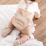 アニマルクマさんおしりパッチサロペット重ね着風カバーオールベビー(70~80cm… | SLAP SLIP | 詳細画像3 