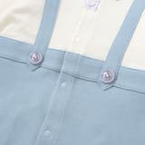 アニマルクマさんおしりパッチサロペット重ね着風カバーオールベビー(70~80cm… | SLAP SLIP | 詳細画像7 