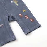 アニマルクマさんストライプサロペット重ね着風プリントロンパースベビー(60~80… | SLAP SLIP | 詳細画像12 