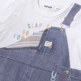 アニマルクマさんストライプサロペット重ね着風プリントロンパースベビー(60~80… | SLAP SLIP | 詳細画像18 